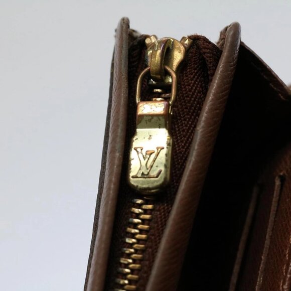 LOUIS VUITTON Monogram Porte Monnaie Billets Tresor Wallet M61730 LV Auth 54095 - Picture 10 of 16